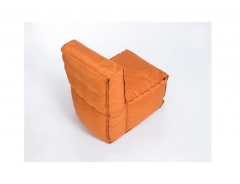 Модульное кресло Комфорт Колор прямое оранжевое в Ишиме - ishim.mebel-74.com | фото
