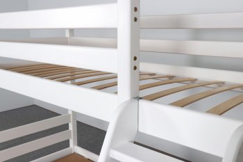 Кровать 2х ярусная с наклонной лестницей Адель в Ишиме - ishim.mebel-74.com | фото