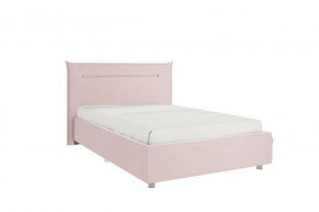 АЛЬБА Кровать 1200 с основанием (нежно-розовый) в Ишиме - ishim.mebel-74.com | фото