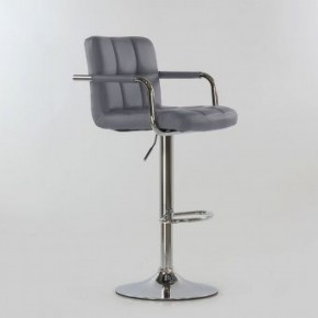 Барный стул Barneo N-69 Kruger Arm Серый в Ишиме - ishim.mebel-74.com | фото