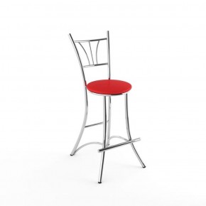 Барный стул Трилогия красный матовый-803м в Ишиме - ishim.mebel-74.com | фото
