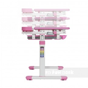 Комплект парта + стул трансформеры Cantare Pink в Ишиме - ishim.mebel-74.com | фото