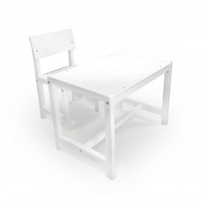 Детский растущий комплект стол и стул Я САМ "Лофт" (Белый, Белый) в Ишиме - ishim.mebel-74.com | фото