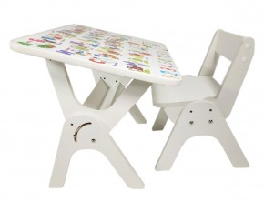 Детский растущий стол-парта и стул Я САМ "Умка" (Алфавит) в Ишиме - ishim.mebel-74.com | фото