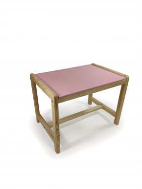 Детский растущий стол Я САМ "Лофт" (Розовый, Сосна) в Ишиме - ishim.mebel-74.com | фото