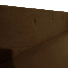 Диван Квадро Д4-ВК (велюр коричневый) 1700 в Ишиме - ishim.mebel-74.com | фото