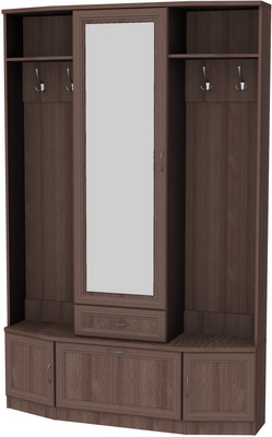Шкаф для прихожей с зеркалом арт.600 в Ишиме - ishim.mebel-74.com | фото