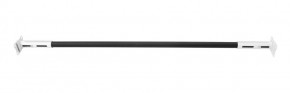 Турник раздвижной 1250-1500 цв. белый-черный FLEXTER PROFI в Ишиме - ishim.mebel-74.com | фото