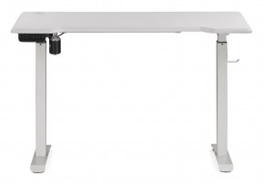 Компьютерный стол Маркос с механизмом подъема 120х75х75 белый / шагрень белая в Ишиме - ishim.mebel-74.com | фото