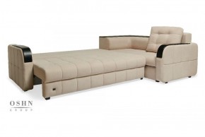 Комплект мягкой мебели Остин Garcia Ivory (Рогожка) Угловой + 1 кресло в Ишиме - ishim.mebel-74.com | фото