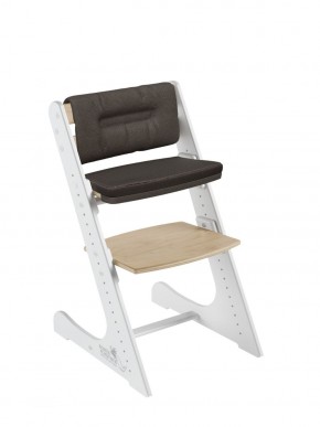 Комплект растущий стул и подушки Конёк Горбунёк Комфорт  (Лофт-1, Шоколад) в Ишиме - ishim.mebel-74.com | фото