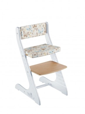 Комплект растущий стул и подушки Конёк Горбунёк Стандарт (Лофт-1, Бабочки) в Ишиме - ishim.mebel-74.com | фото