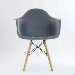 Кресло Barneo N-14 WoodMold серый в Ишиме - ishim.mebel-74.com | фото
