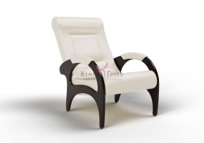 Кресло для отдыха Римини 19-К-КР (экокожа/венге) КРЕМ в Ишиме - ishim.mebel-74.com | фото