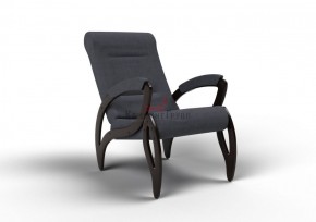 Кресло для отдыха Зельден 20-Т-ГР (ткань/венге) ГРАФИТ в Ишиме - ishim.mebel-74.com | фото