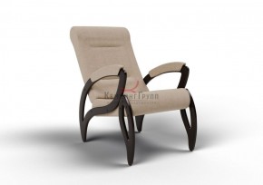 Кресло для отдыха Зельден 20-Т-П (ткань/венге) ПЕСОК в Ишиме - ishim.mebel-74.com | фото