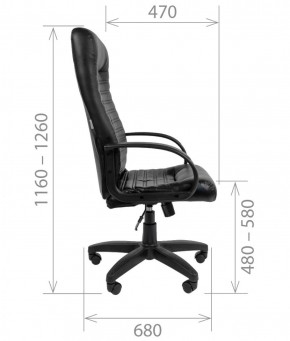 Кресло для руководителя CHAIRMAN 480 LT (Экокожа) в Ишиме - ishim.mebel-74.com | фото
