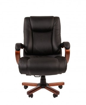 Кресло для руководителя CHAIRMAN  503 (Кожа) Черное в Ишиме - ishim.mebel-74.com | фото