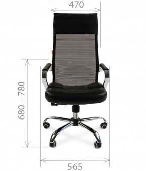 Кресло для руководителя CHAIRMAN 700 (Сетка) Черное в Ишиме - ishim.mebel-74.com | фото