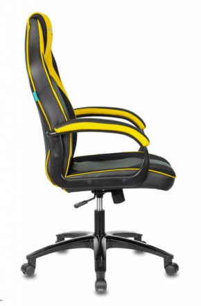 Кресло игровое Бюрократ VIKING 2 AERO YELLOW черный/желтый в Ишиме - ishim.mebel-74.com | фото