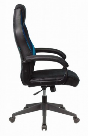 Кресло игровое Бюрократ VIKING 3 AERO BLUE черный/синий в Ишиме - ishim.mebel-74.com | фото