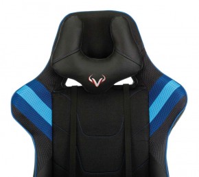 Кресло игровое Бюрократ VIKING 4 AERO BLUE черный/синий в Ишиме - ishim.mebel-74.com | фото