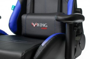 Кресло игровое Бюрократ VIKING 5 AERO BLUE черный/синий в Ишиме - ishim.mebel-74.com | фото