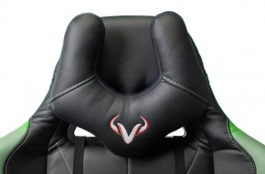 Кресло игровое Бюрократ VIKING 5 AERO LGREEN черный/салатовый в Ишиме - ishim.mebel-74.com | фото