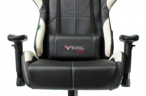 Кресло игровое Бюрократ VIKING 5 AERO WHITE черный/белый в Ишиме - ishim.mebel-74.com | фото