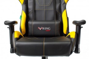 Кресло игровое Бюрократ VIKING 5 AERO YELLOW черный/желтый в Ишиме - ishim.mebel-74.com | фото