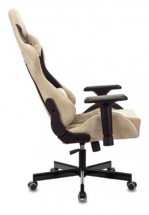 Кресло игровое Бюрократ VIKING 7 KNIGHT BR FABRIC коричневый/бежевый в Ишиме - ishim.mebel-74.com | фото