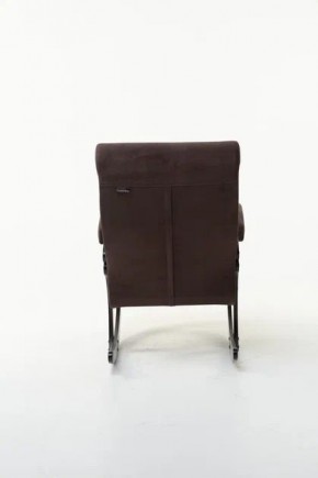 Кресло-качалка КОРСИКА 34-Т-AC (кофе) в Ишиме - ishim.mebel-74.com | фото