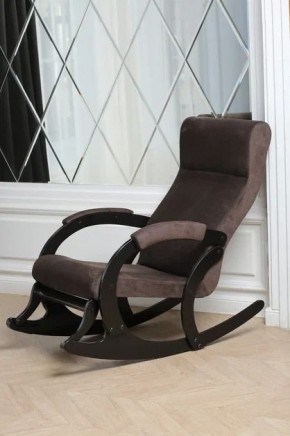 Кресло-качалка МАРСЕЛЬ 33-Т-AC (кофе) в Ишиме - ishim.mebel-74.com | фото