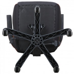 Кресло компьютерное BRABIX Techno Pro GM-003 (ткань черное/серое, вставки оранжевые) 531813 в Ишиме - ishim.mebel-74.com | фото