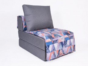 Кресло-кровать бескаркасное Харви (серый-сноу деним) в Ишиме - ishim.mebel-74.com | фото