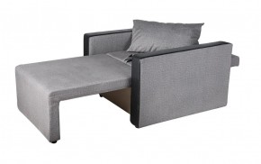 Кресло-кровать Милена с подлокотниками (серый) Велюр в Ишиме - ishim.mebel-74.com | фото
