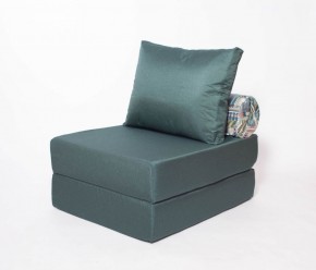 Кресло-кровать-пуф бескаркасное Прайм (Малахит) в Ишиме - ishim.mebel-74.com | фото