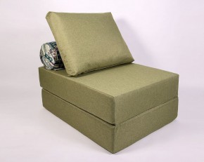 Кресло-кровать-пуф бескаркасное Прайм (Оливковый) в Ишиме - ishim.mebel-74.com | фото