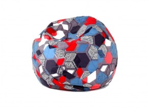 Кресло-мешок Мяч M (Geometry Slate) в Ишиме - ishim.mebel-74.com | фото