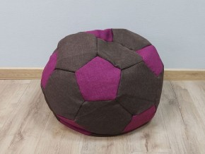 Кресло-мешок Мяч S (Savana Chocolate-Savana Berry) в Ишиме - ishim.mebel-74.com | фото