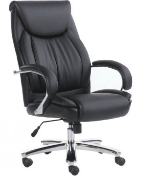 Кресло офисное BRABIX PREMIUM "Advance EX-575" (хром, экокожа, черное) 531825 в Ишиме - ishim.mebel-74.com | фото
