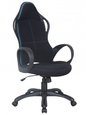 Кресло офисное BRABIX PREMIUM "Force EX-516" (ткань черная/вставки синие) 531572 в Ишиме - ishim.mebel-74.com | фото