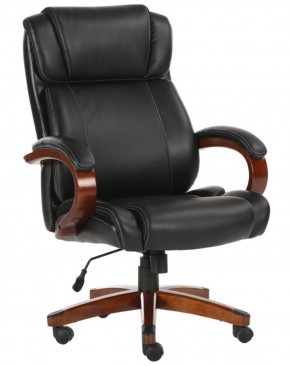 Кресло офисное BRABIX PREMIUM "Magnum EX-701" (дерево, рециклированная кожа, черное) 531827 в Ишиме - ishim.mebel-74.com | фото