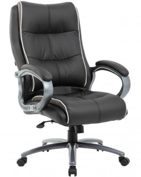 Кресло офисное BRABIX PREMIUM "Strong HD-009" (экокожа черная, ткань серая) 531945 в Ишиме - ishim.mebel-74.com | фото