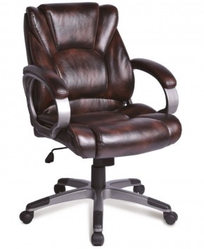 Кресло офисное BRABIX "Eldorado EX-504" (коричневое) 530875 в Ишиме - ishim.mebel-74.com | фото