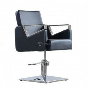 Кресло парикмахерское Barneo 6300V5 черное в Ишиме - ishim.mebel-74.com | фото