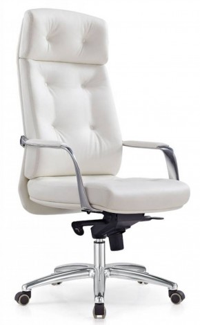 Кресло руководителя Бюрократ _DAO/WHITE белый в Ишиме - ishim.mebel-74.com | фото