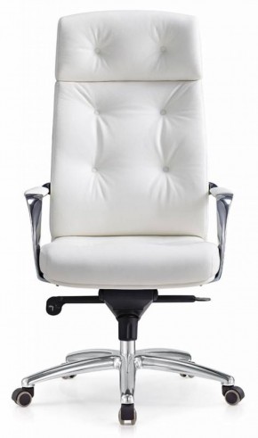 Кресло руководителя Бюрократ _DAO/WHITE белый в Ишиме - ishim.mebel-74.com | фото