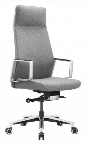 Кресло руководителя Бюрократ _JONS/CASHGREY серый в Ишиме - ishim.mebel-74.com | фото