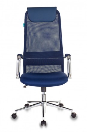 Кресло руководителя Бюрократ KB-9N/DB/TW-10N синий в Ишиме - ishim.mebel-74.com | фото